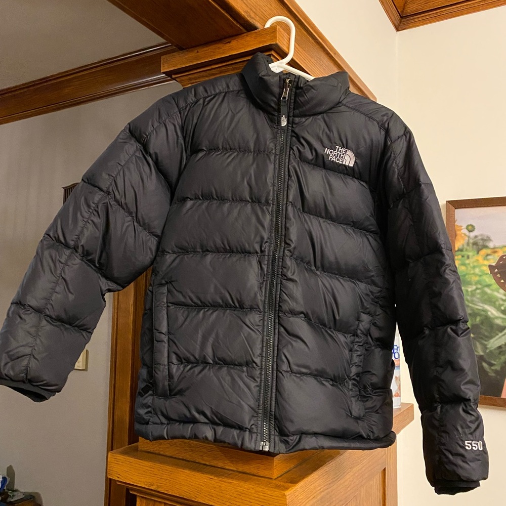 Boys North Face puffer jacket size 14/16